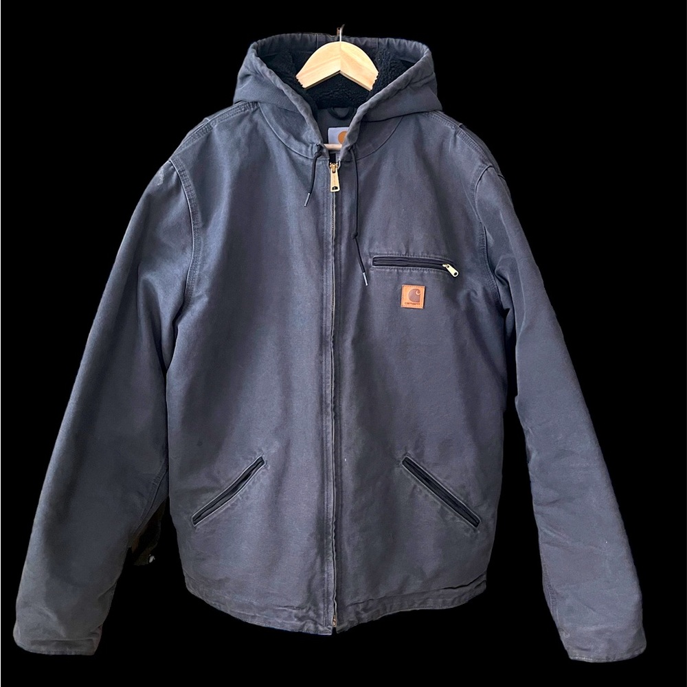 Carhartt Sherpa lined chore jacket vintage